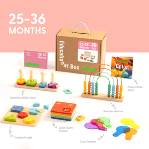 Educational Box, 25 to 36 Months