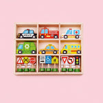 Transportation and Street Sign Set, 2-3y