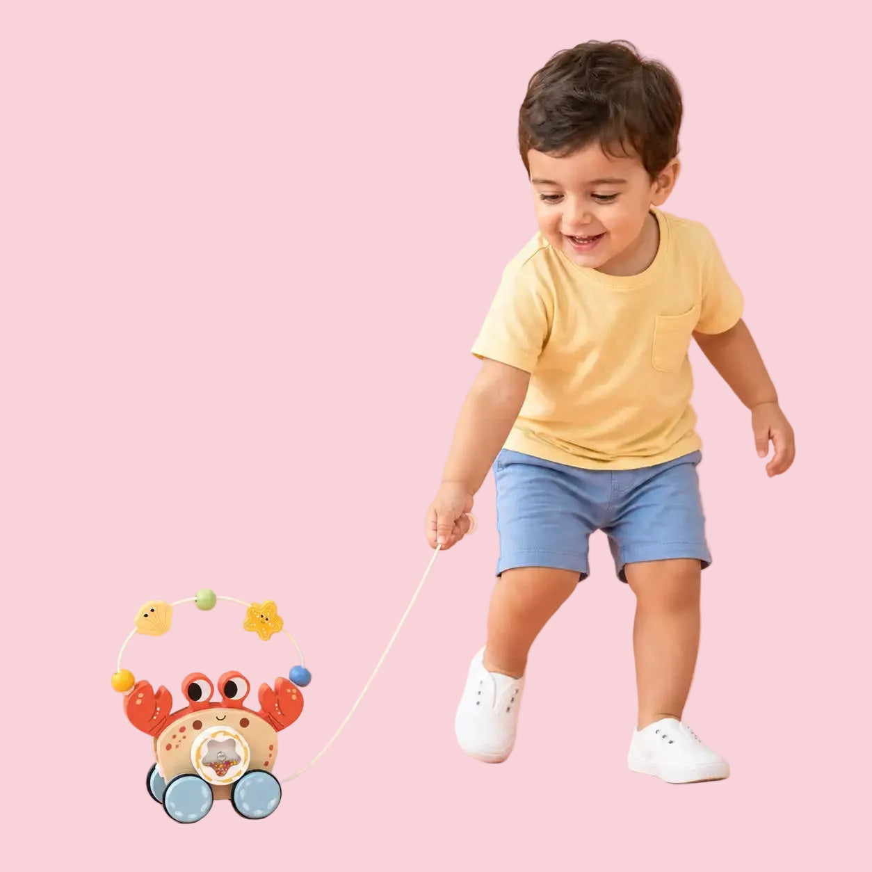Pull Along Crab, 1-2y