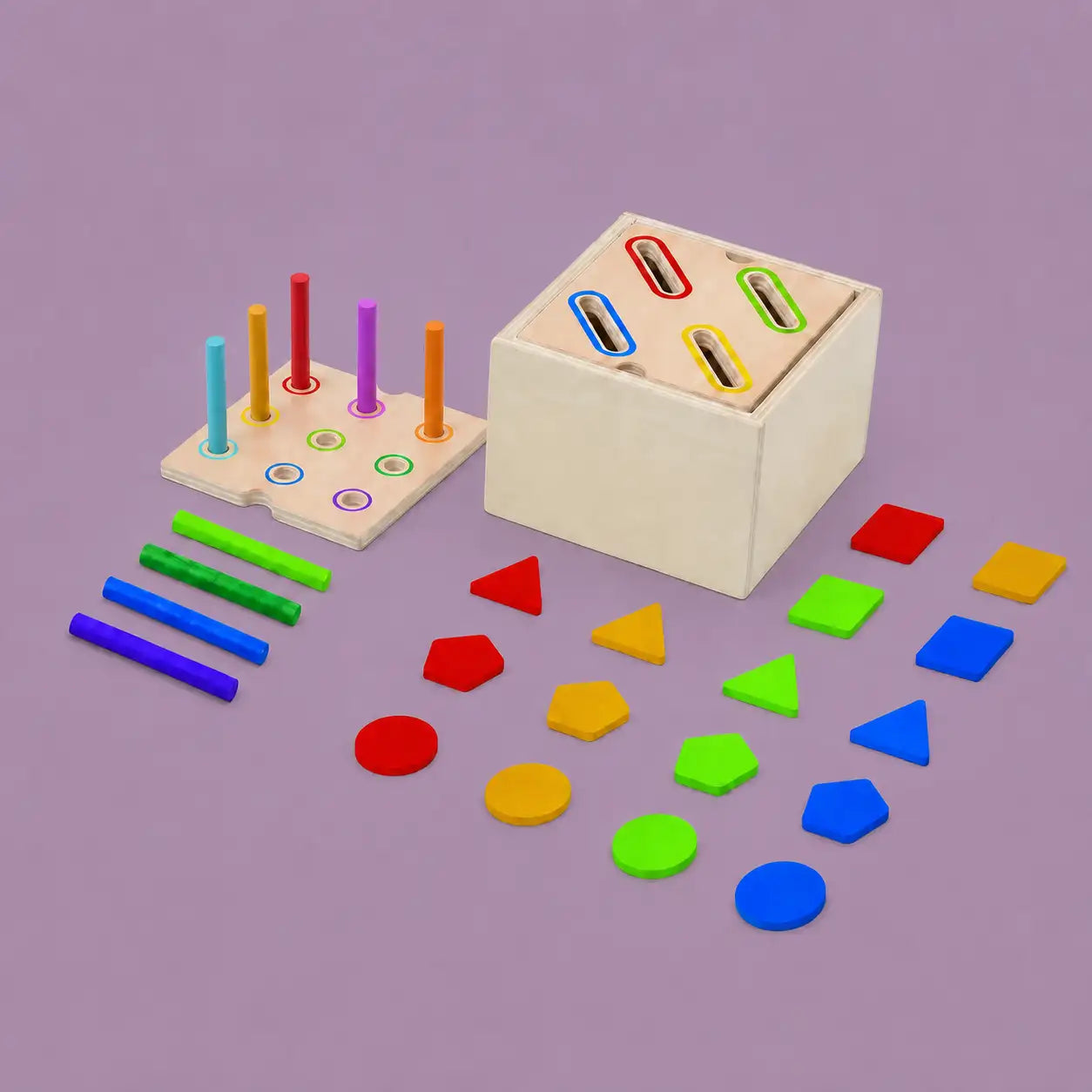 Montessori Sorting Box, 2-3y