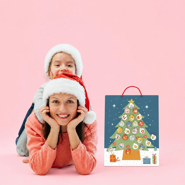 Wooden Christmas advent calendar by Kidwood
