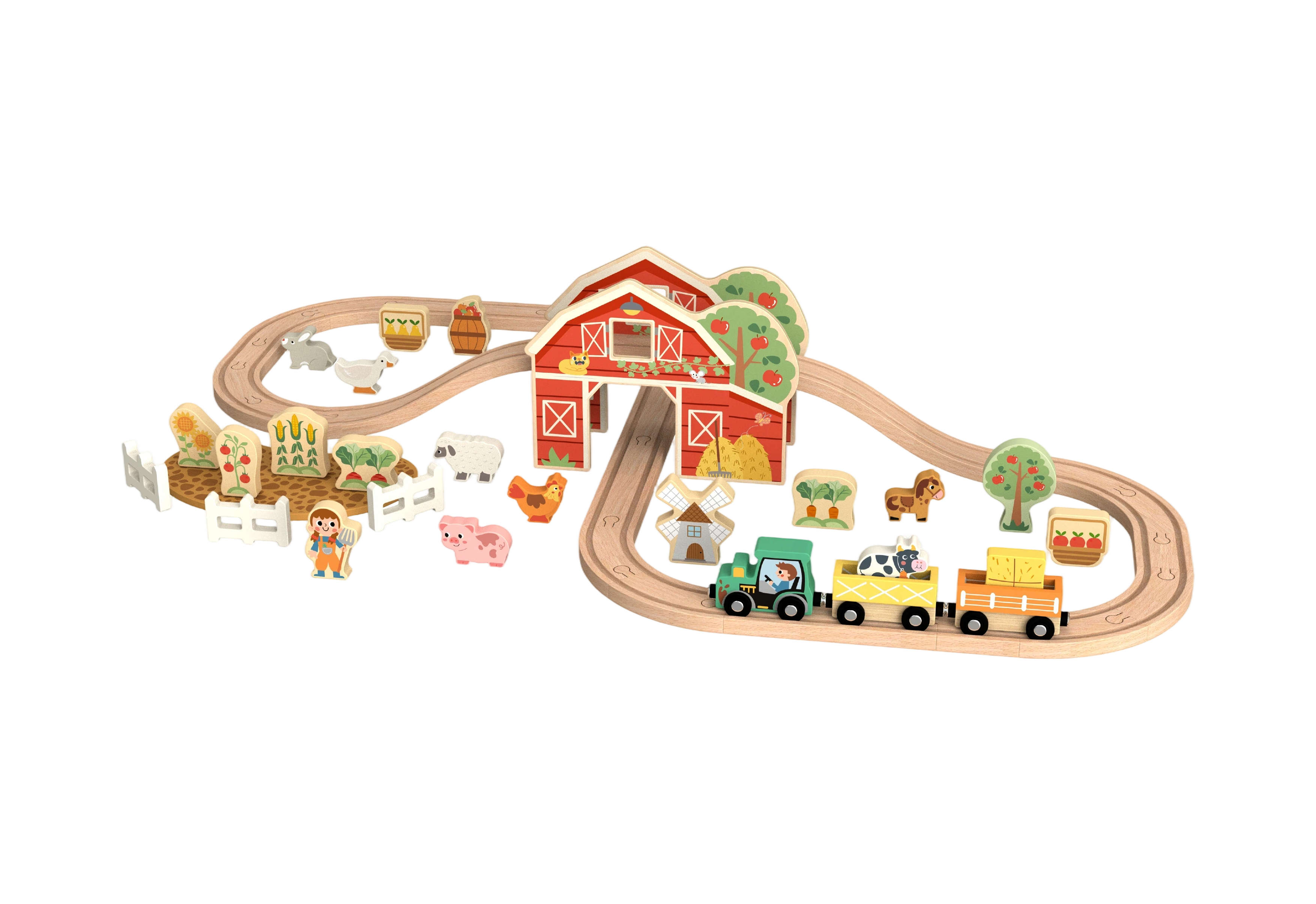 Farm Train Set
