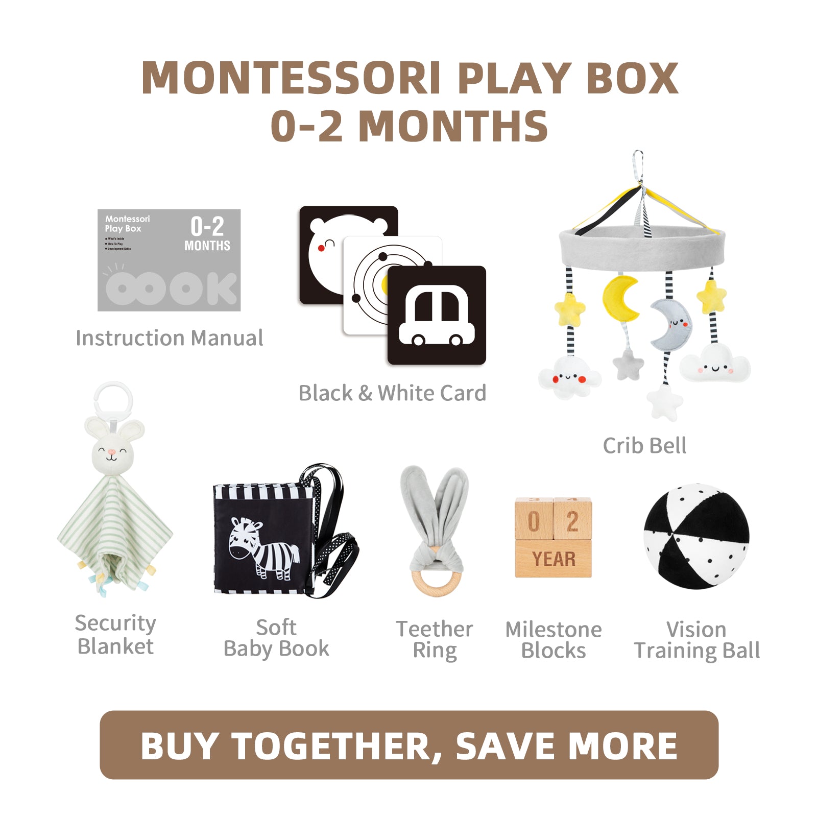 Montessori Play Box 0-2 months