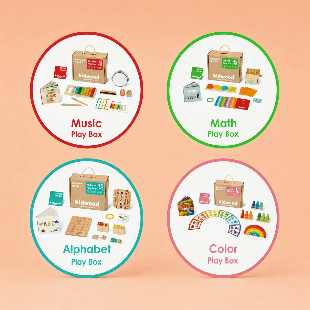 Montessori Alphabet Box, 3-6y