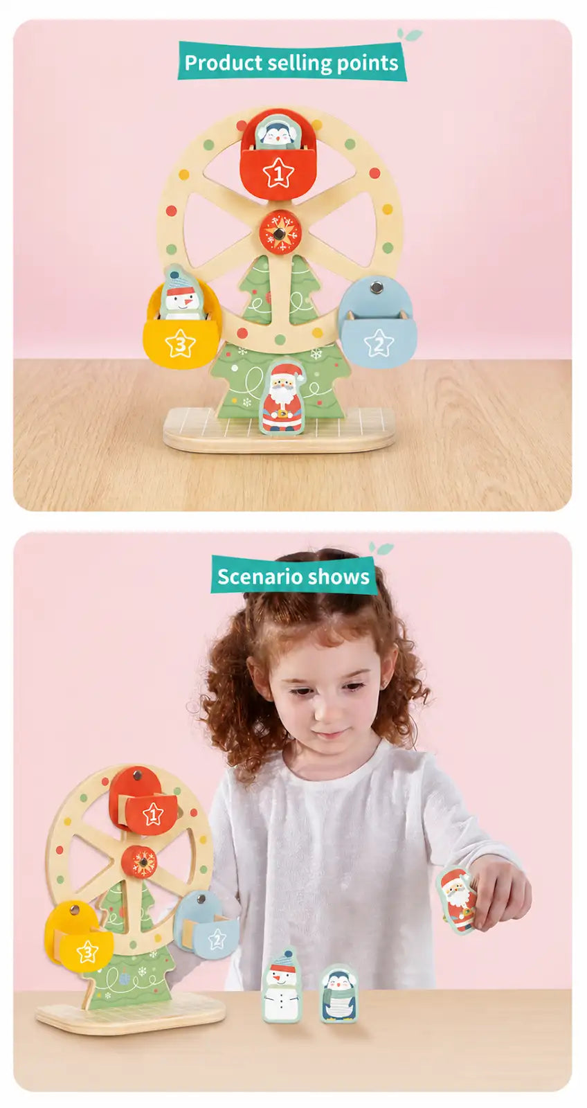 Ferris Wheel, Christmas, 3-5y