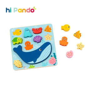 2 in 1 Balance Puzzle, Ocean