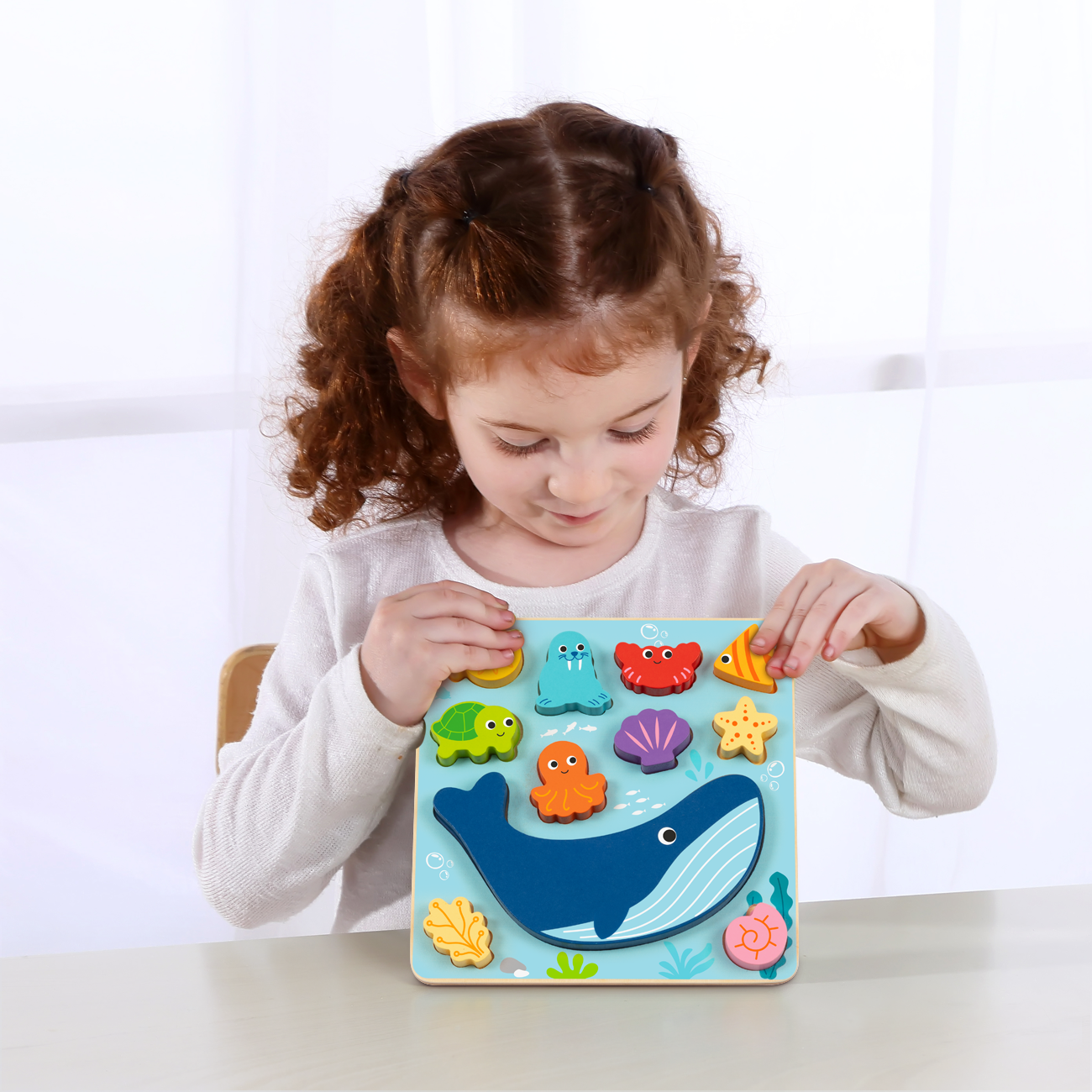 2 in 1 Balance Puzzle, Ocean