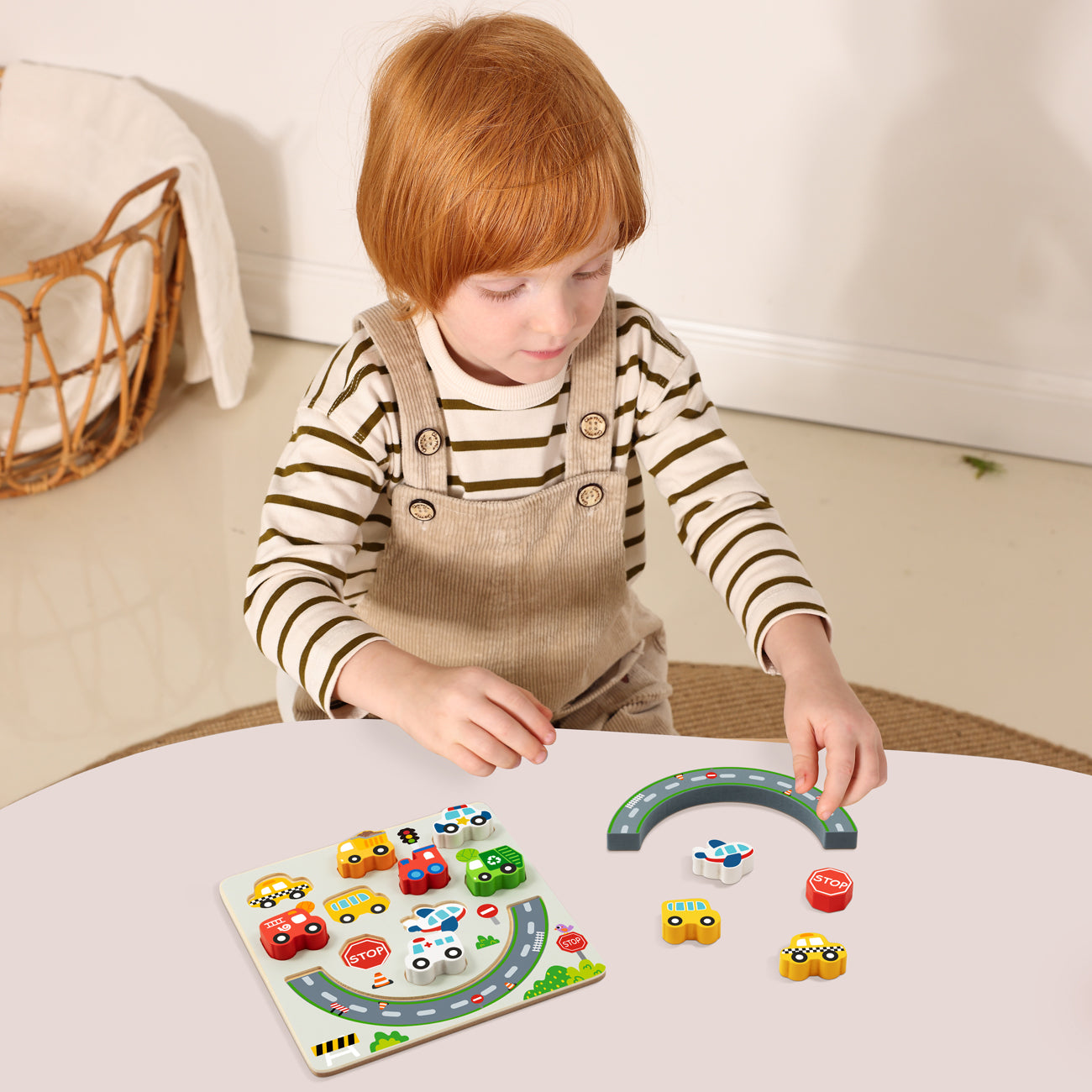 2 in 1 Balance Puzzle, Transportation