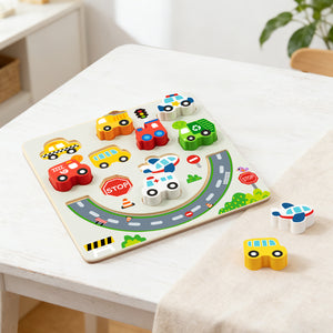 2 in 1 Balance Puzzle, Transportation