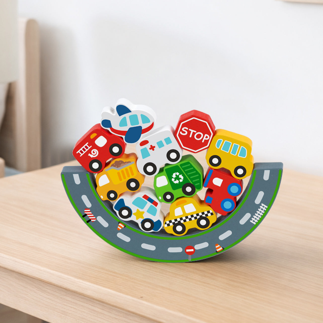 2 in 1 Balance Puzzle, Transportation
