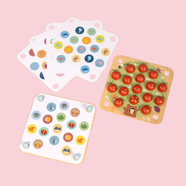 Memory Game, Apple, 3-6y