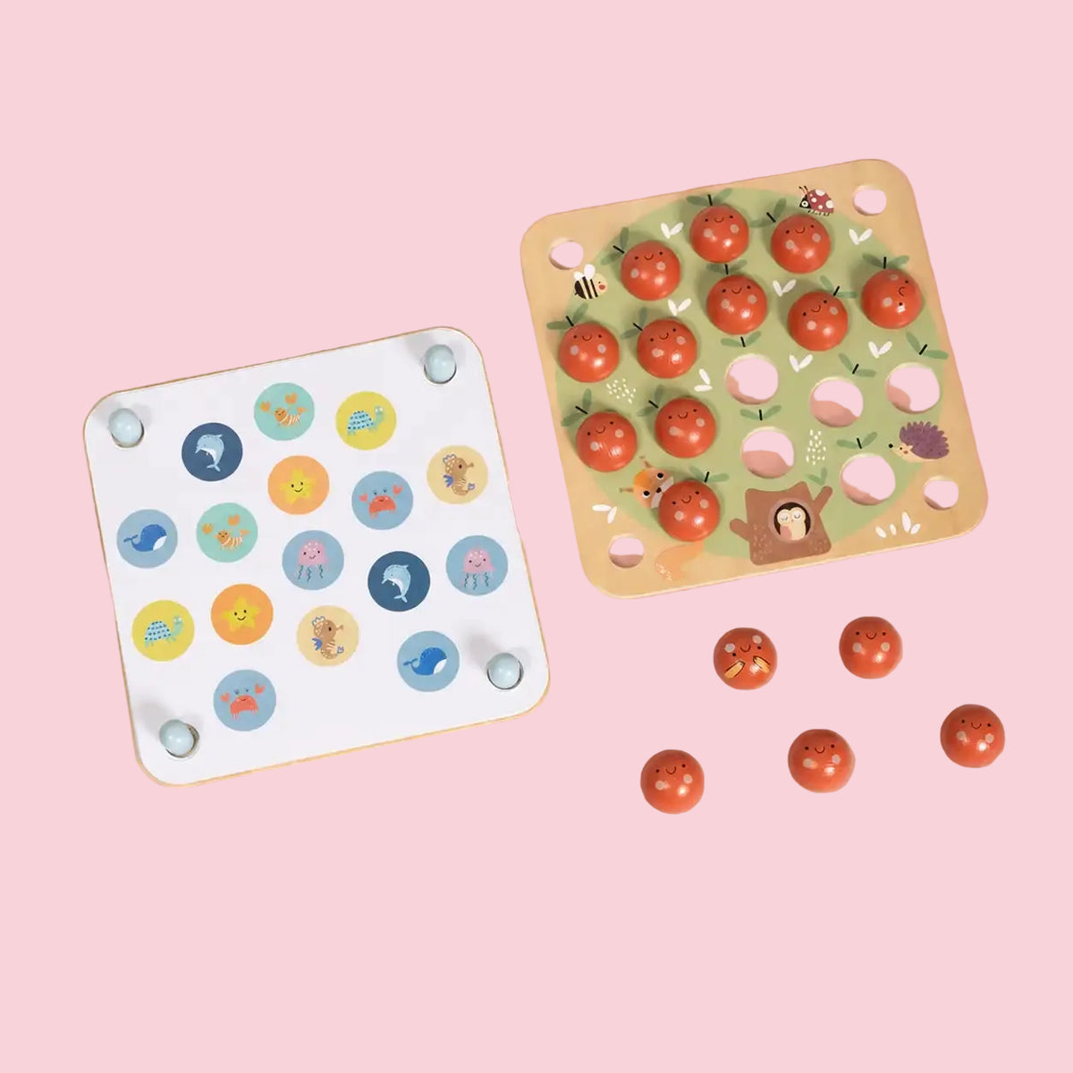 Memory Game, Apple, 3-6y
