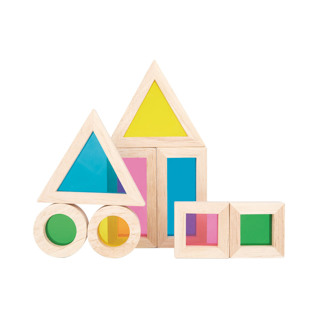 Rainbow Sensory Blocks