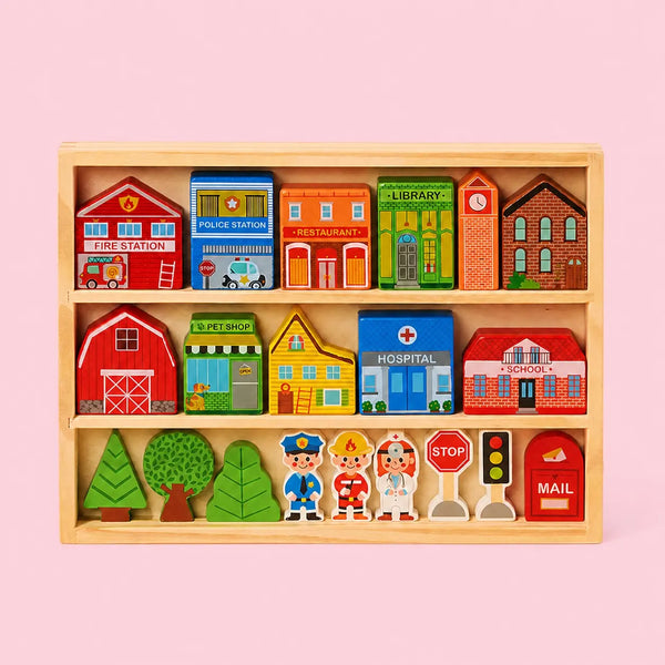 Town Play Set, 2-3y