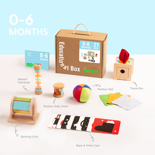 Educational Box, 0 to 6 Months