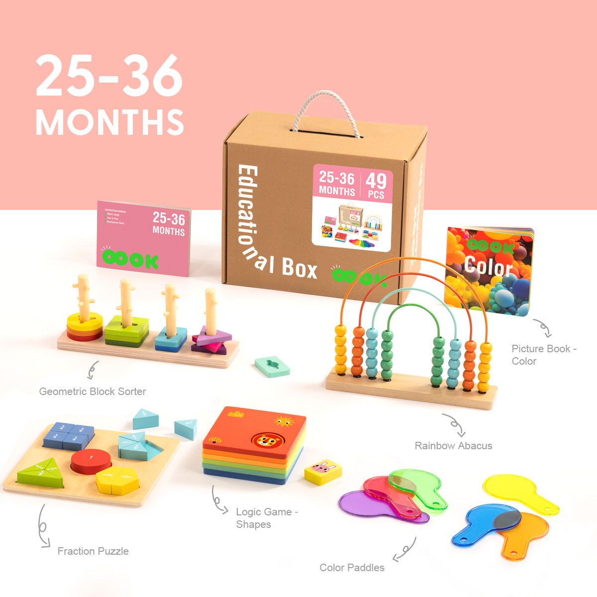 Educational Box, 25 to 36 Months