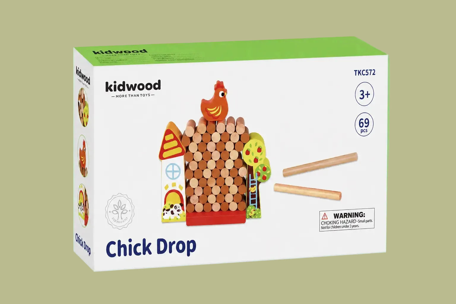 Jenga Farm - Chick Drop, 3-7y