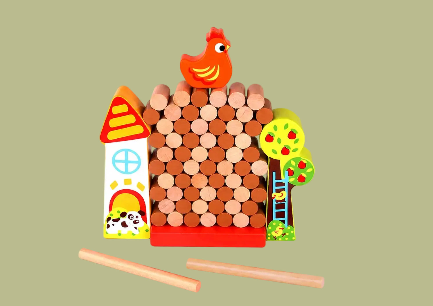 Jenga Farm - Chick Drop, 3-7y