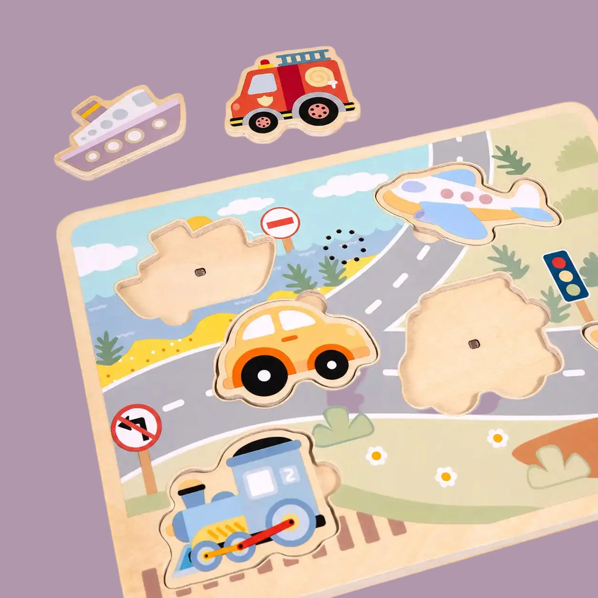 Sound Puzzle, Vehicles, 2-3y
