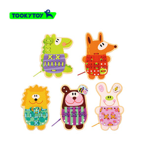 5 in 1 Lacing Animals