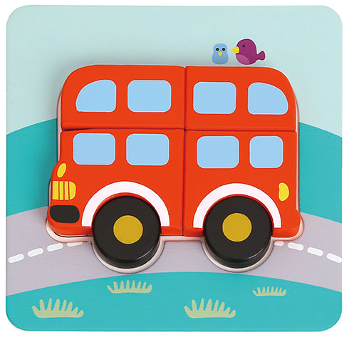 6 in 1 Mini Transportation Puzzle