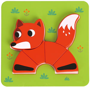 6 in 1 Mini Animal Puzzle