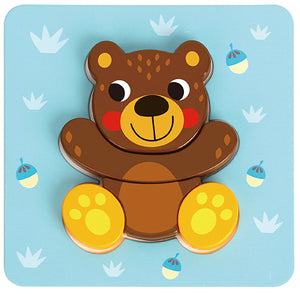 6 in 1 Mini Animal Puzzle