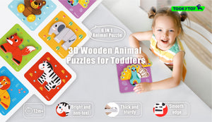 6 in 1 Mini Animal Puzzle