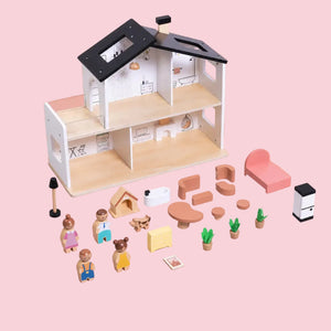 Dollhouse Sticker Set, 3-5y