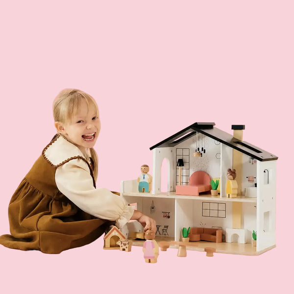 Dollhouse Sticker Set, 3-5y