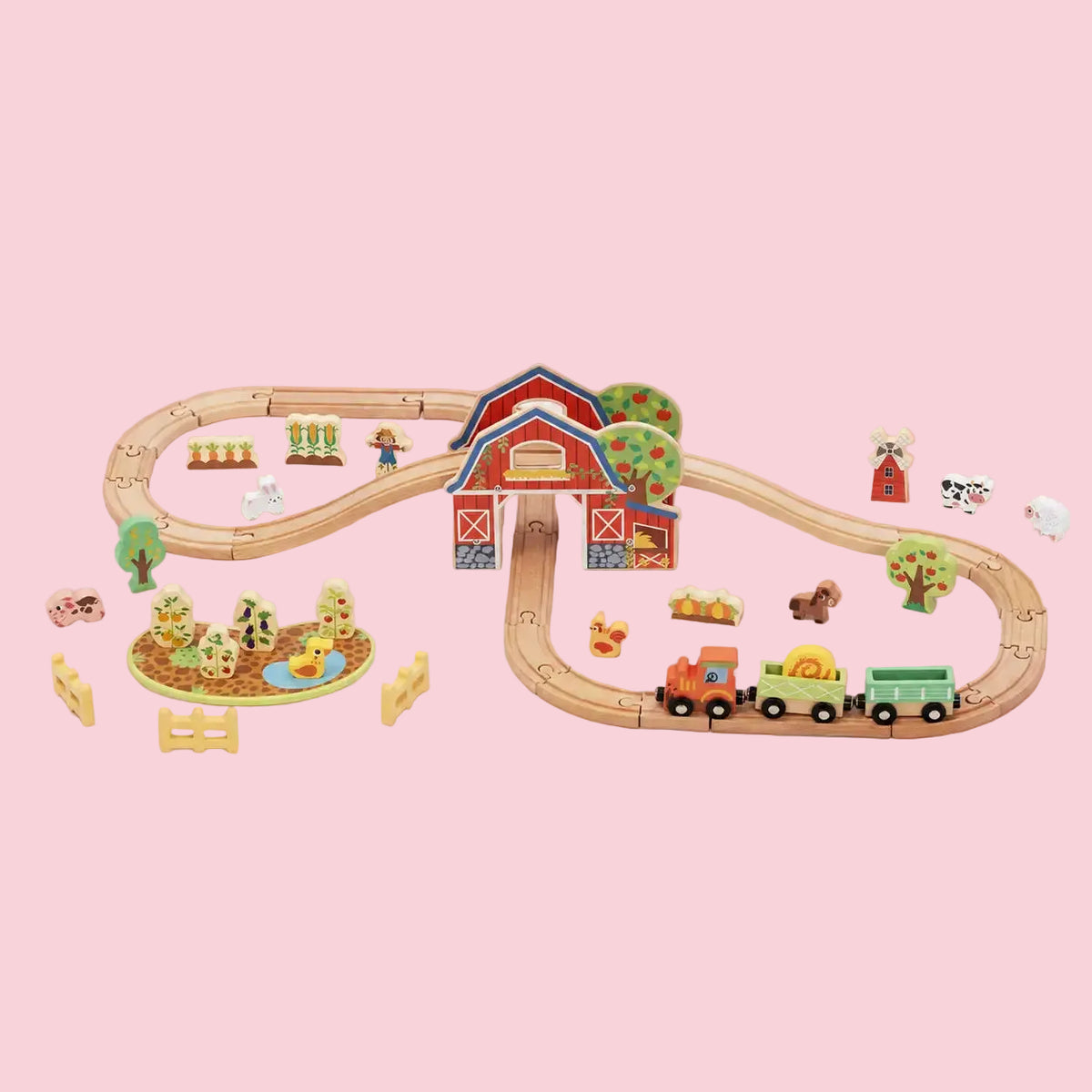 Farm Train Set, 2-3y