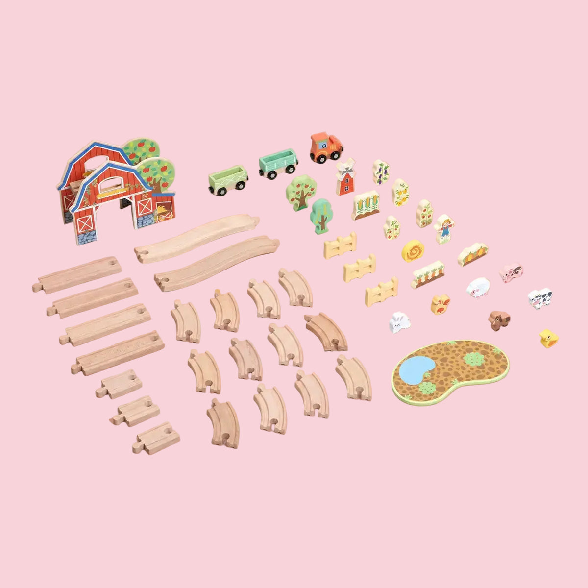 Farm Train Set, 2-3y
