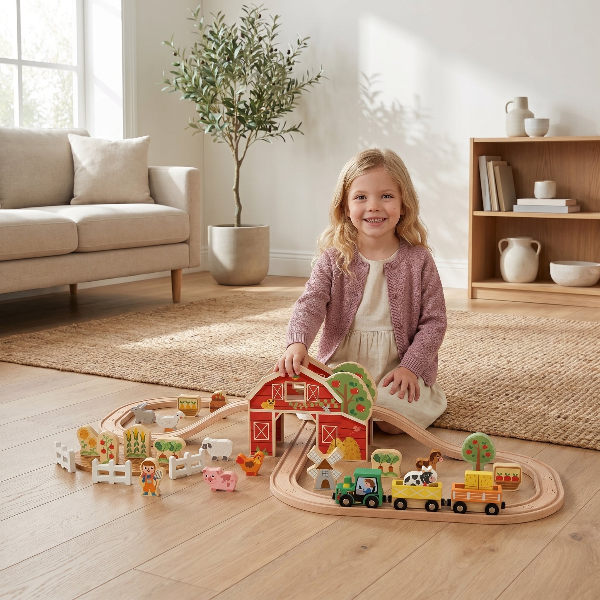 Farm Train Set