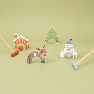 Christmas Croquet Set, 3-7y